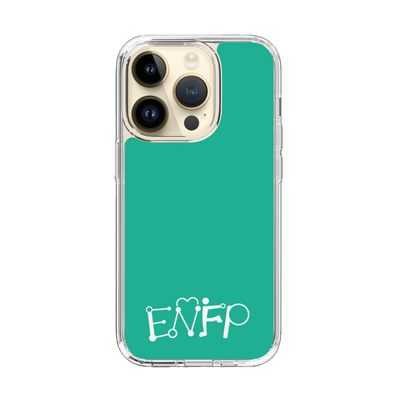 Slim Protection Case［ Original - ENFP Campaigner - Alphabet - Green ］