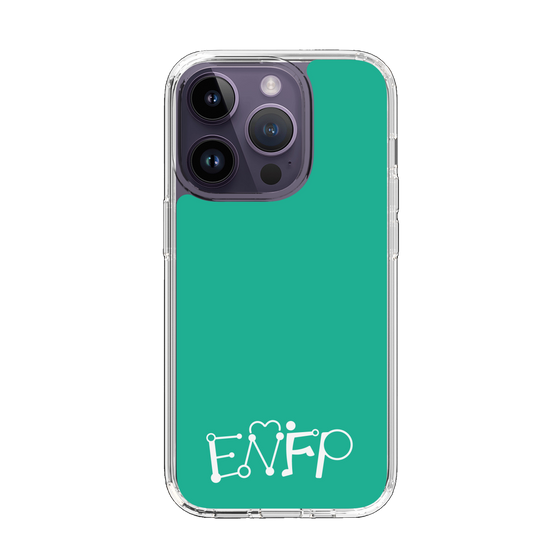 Slim Protection Case［ Original - ENFP Campaigner - Alphabet - Green ］