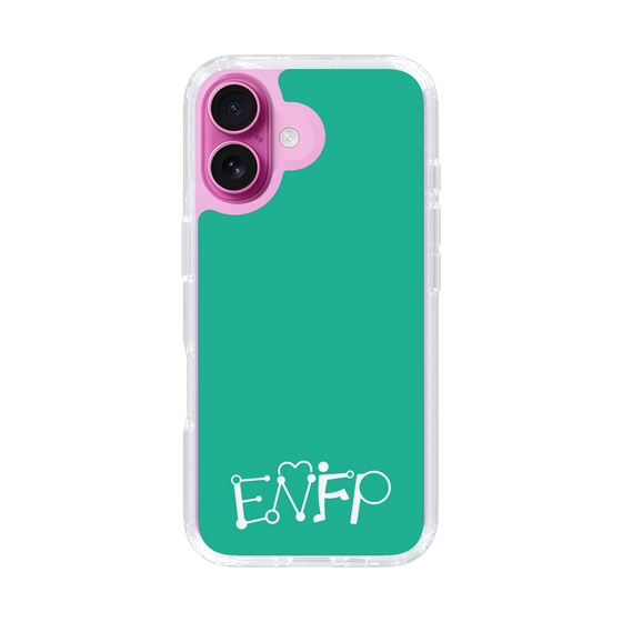 Slim Protection Case［ オリジナル - ENFP 運動家 - アルファベット - Green ］