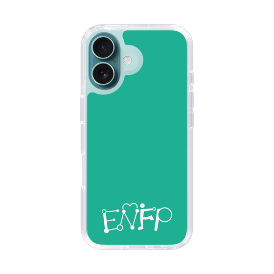 Slim Protection Case［ オリジナル - ENFP 運動家 - アルファベット - Green ］