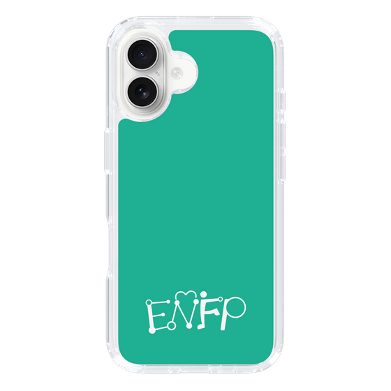 Slim Protection Case［ オリジナル - ENFP 運動家 - アルファベット - Green ］