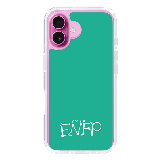 Slim Protection Case［ オリジナル - ENFP 運動家 - アルファベット - Green ］