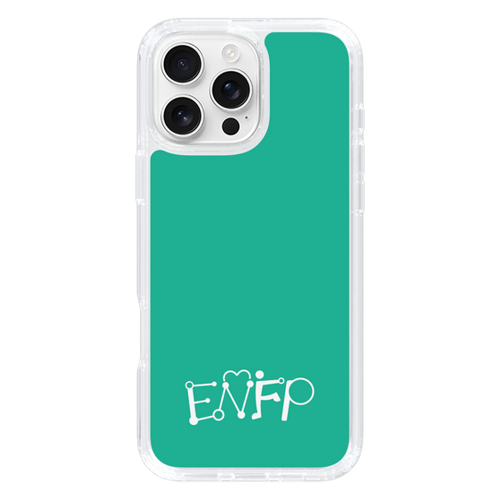 Slim Protection Case［ オリジナル - ENFP 運動家 - アルファベット - Green ］