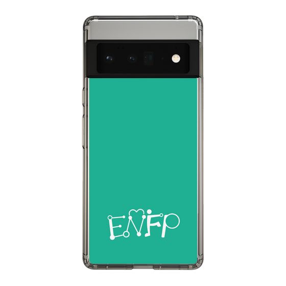 Slim Protection Case［ Original - ENFP Campaigner - Alphabet - Green ］