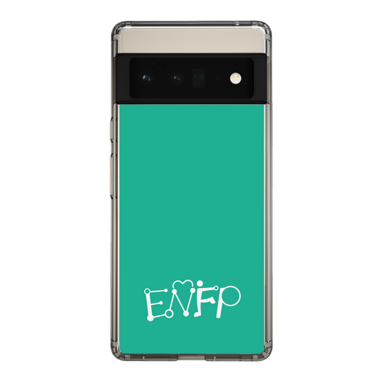 Slim Protection Case［ Original - ENFP Campaigner - Alphabet - Green ］