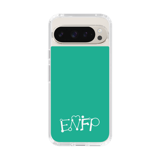 Slim Protection Case［ オリジナル - ENFP 運動家 - アルファベット - Green ］