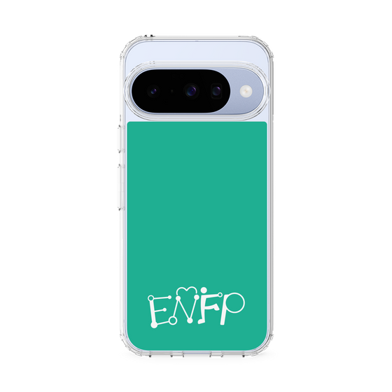 Slim Protection Case［ Original - ENFP Campaigner - Alphabet - Green ］