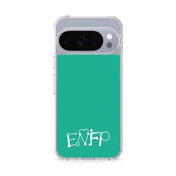 Slim Protection Case［ Original - ENFP Campaigner - Alphabet - Green ］
