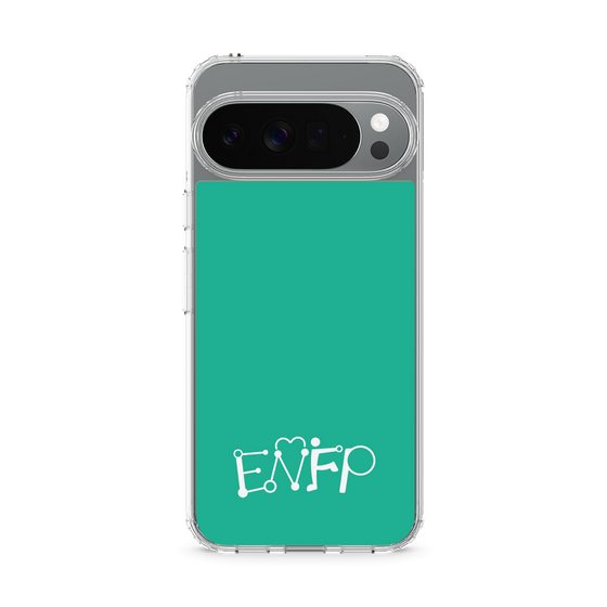 Slim Protection Case［ Original - ENFP Campaigner - Alphabet - Green ］