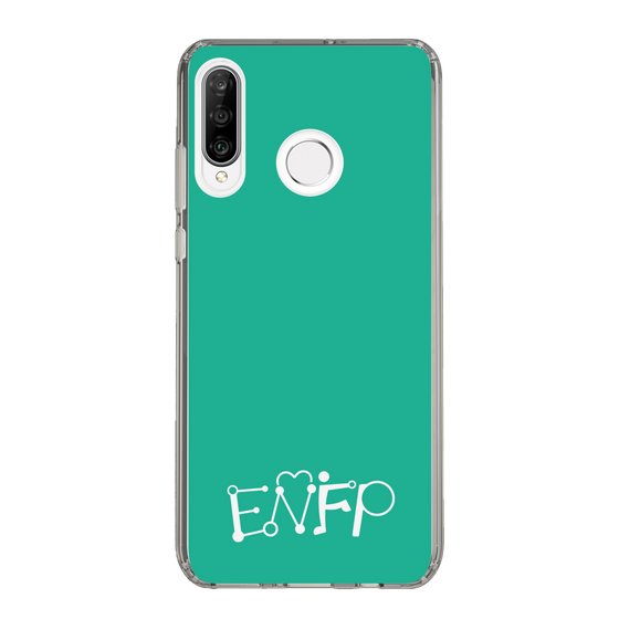 Slim Protection Case［ オリジナル - ENFP 運動家 - アルファベット - Green ］