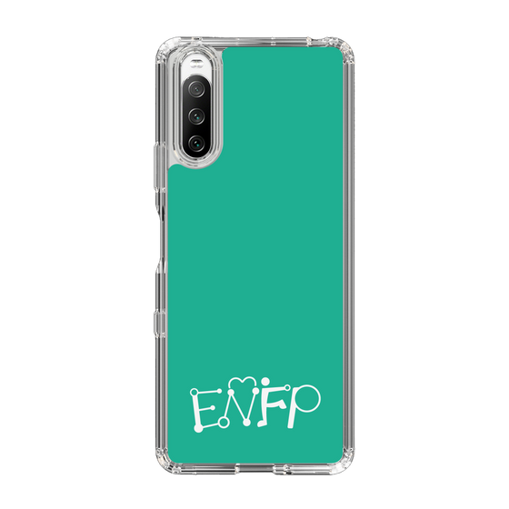 Slim Protection Case［ オリジナル - ENFP 運動家 - アルファベット - Green ］
