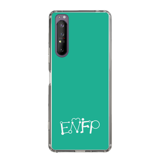 Slim Protection Case［ オリジナル - ENFP 運動家 - アルファベット - Green ］