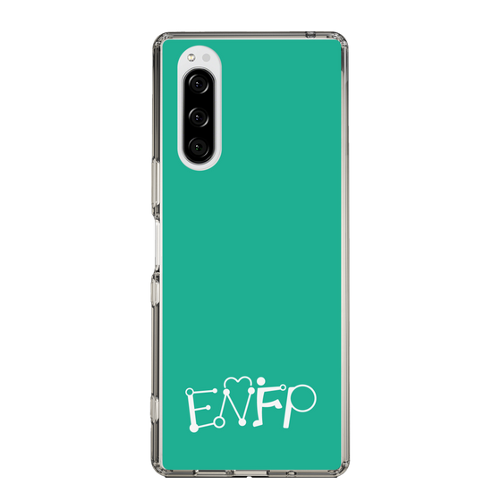 Slim Protection Case［ オリジナル - ENFP 運動家 - アルファベット - Green ］