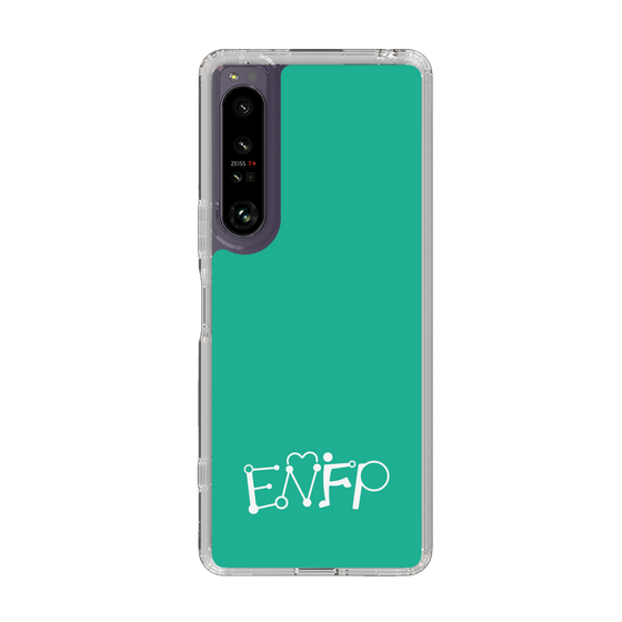 Slim Protection Case［ オリジナル - ENFP 運動家 - アルファベット - Green ］