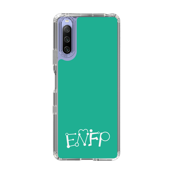 Slim Protection Case［ Original - ENFP Campaigner - Alphabet - Green ］