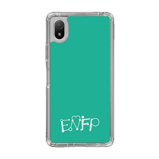 Slim Protection Case［ オリジナル - ENFP 運動家 - アルファベット - Green ］