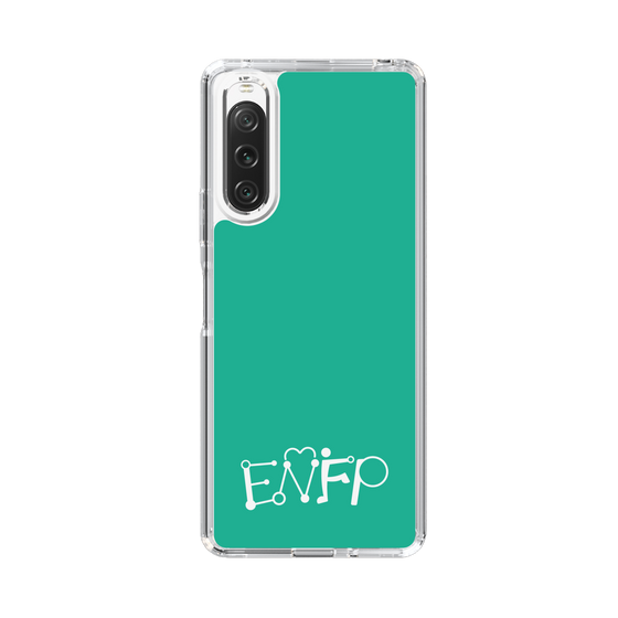 Slim Protection Case［ オリジナル - ENFP 運動家 - アルファベット - Green ］