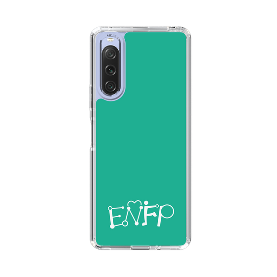 Slim Protection Case［ オリジナル - ENFP 運動家 - アルファベット - Green ］