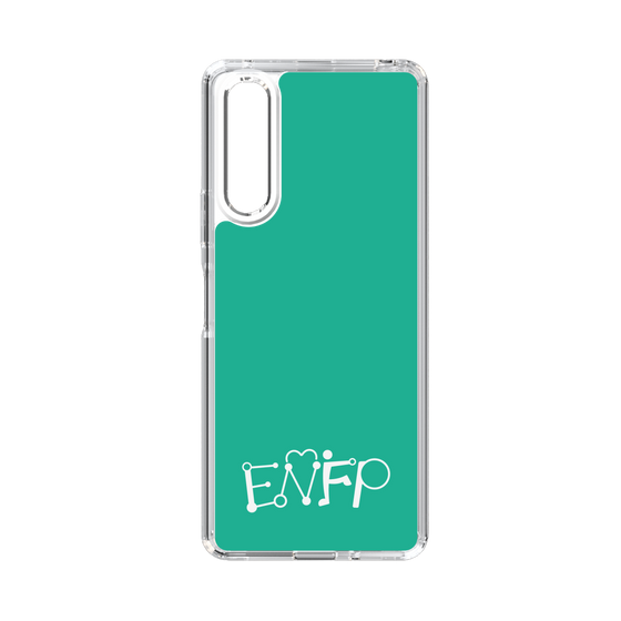 Slim Protection Case［ オリジナル - ENFP 運動家 - アルファベット - Green ］