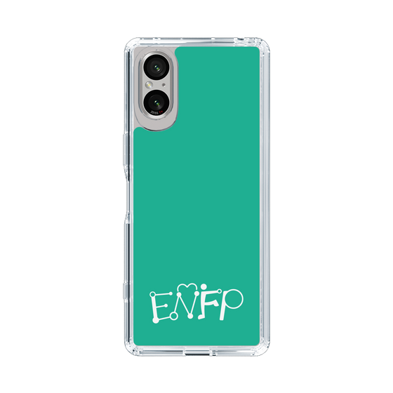 Slim Protection Case［ オリジナル - ENFP 運動家 - アルファベット - Green ］
