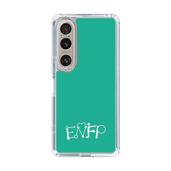 Slim Protection Case［ オリジナル - ENFP 運動家 - アルファベット - Green ］