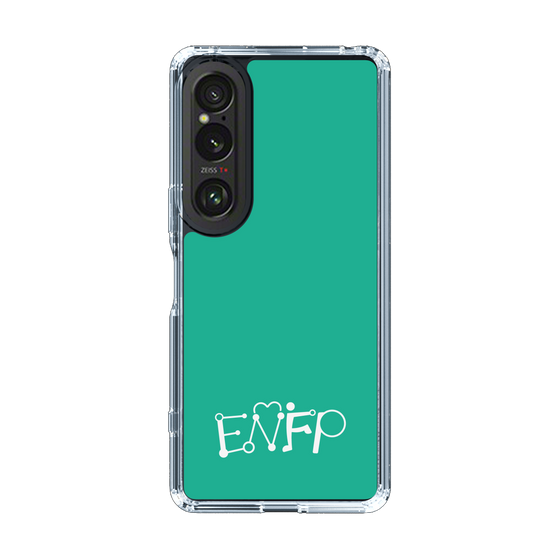 Slim Protection Case［ オリジナル - ENFP 運動家 - アルファベット - Green ］