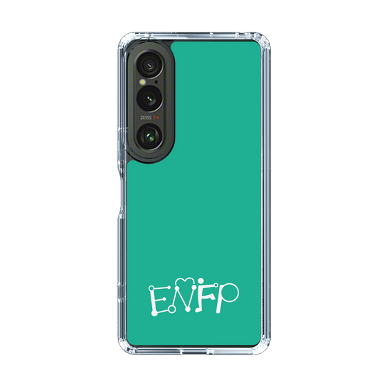 Slim Protection Case［ オリジナル - ENFP 運動家 - アルファベット - Green ］