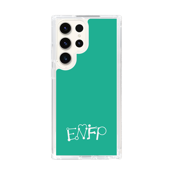 Slim Protection Case［ オリジナル - ENFP 運動家 - アルファベット - Green ］