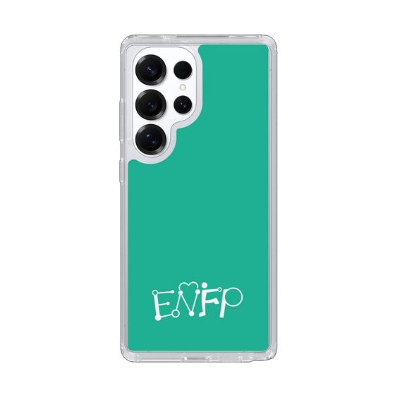 Slim Protection Case［ Original - ENFP Campaigner - Alphabet - Green ］