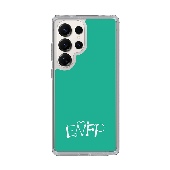 Slim Protection Case［ Original - ENFP Campaigner - Alphabet - Green ］