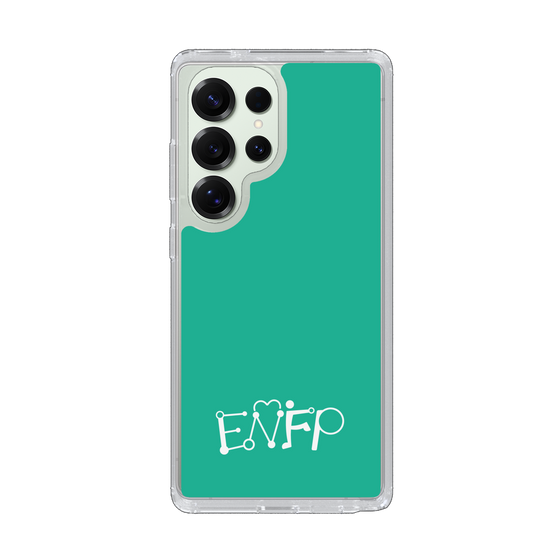 Slim Protection Case［ Original - ENFP Campaigner - Alphabet - Green ］