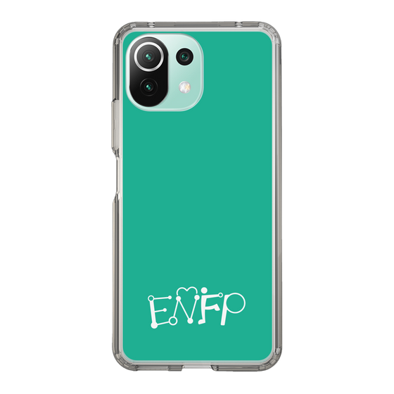 Slim Protection Case［ オリジナル - ENFP 運動家 - アルファベット - Green ］