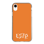 Slim Protection Case［ オリジナル - ESTP 起業家 - アルファベット - Orange ］