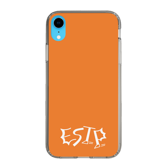 Slim Protection Case［ オリジナル - ESTP 起業家 - アルファベット - Orange ］
