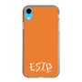Slim Protection Case［ オリジナル - ESTP 起業家 - アルファベット - Orange ］