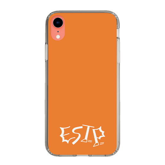 Slim Protection Case［ オリジナル - ESTP 起業家 - アルファベット - Orange ］