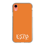 Slim Protection Case［ オリジナル - ESTP 起業家 - アルファベット - Orange ］