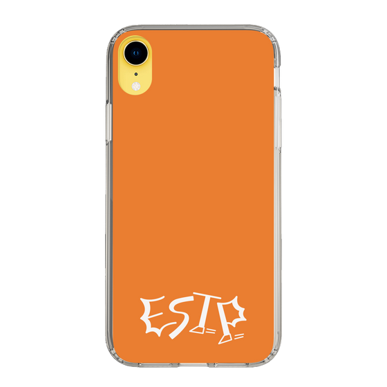 Slim Protection Case［ オリジナル - ESTP 起業家 - アルファベット - Orange ］
