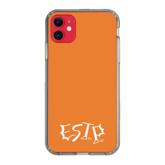 Slim Protection Case［ オリジナル - ESTP 起業家 - アルファベット - Orange ］