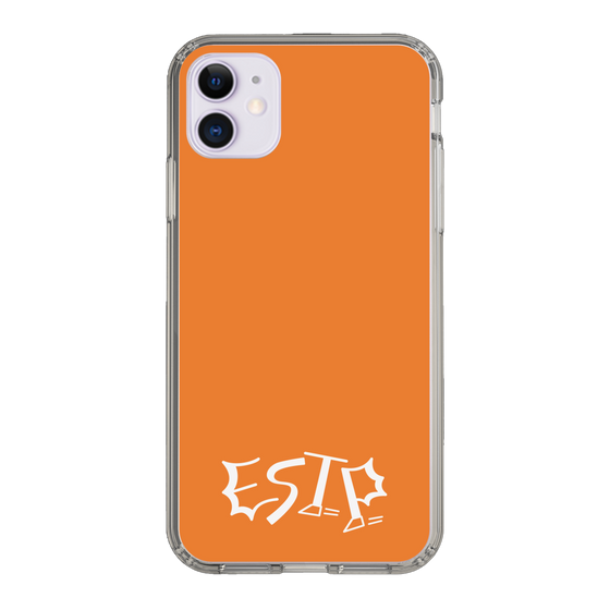 Slim Protection Case［ オリジナル - ESTP 起業家 - アルファベット - Orange ］