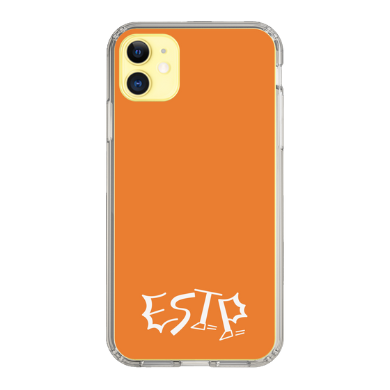Slim Protection Case［ オリジナル - ESTP 起業家 - アルファベット - Orange ］