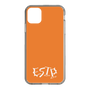 Slim Protection Case［ オリジナル - ESTP 起業家 - アルファベット - Orange ］