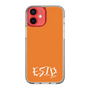 Slim Protection Case［ オリジナル - ESTP 起業家 - アルファベット - Orange ］