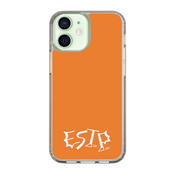 Slim Protection Case［ オリジナル - ESTP 起業家 - アルファベット - Orange ］