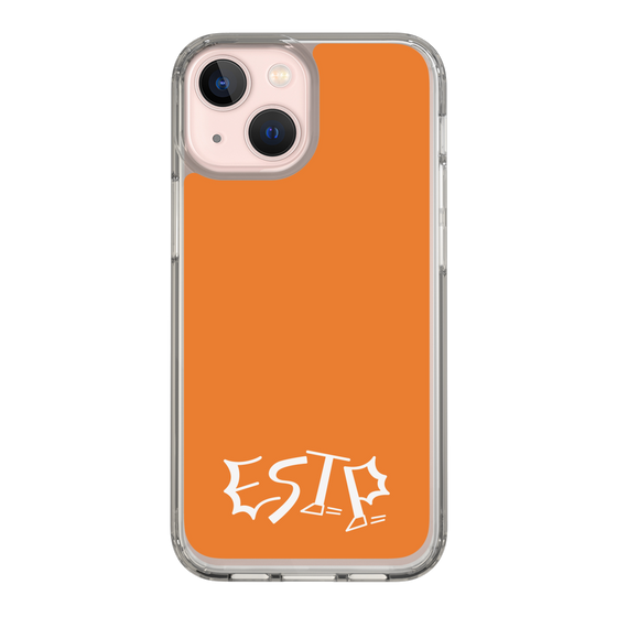 Slim Protection Case［ オリジナル - ESTP 起業家 - アルファベット - Orange ］