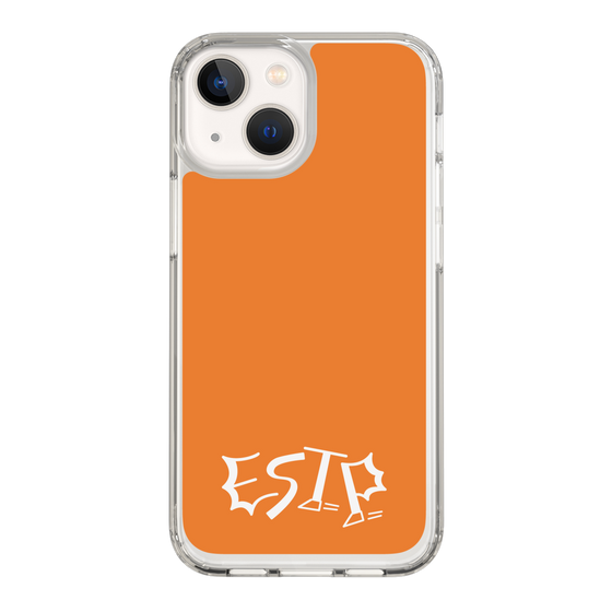 Slim Protection Case［ オリジナル - ESTP 起業家 - アルファベット - Orange ］
