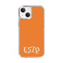Slim Protection Case［ オリジナル - ESTP 起業家 - アルファベット - Orange ］