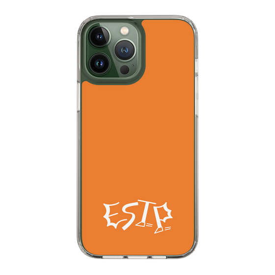 Slim Protection Case［ オリジナル - ESTP 起業家 - アルファベット - Orange ］