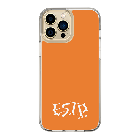 Slim Protection Case［ オリジナル - ESTP 起業家 - アルファベット - Orange ］
