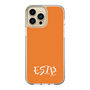 Slim Protection Case［ オリジナル - ESTP 起業家 - アルファベット - Orange ］